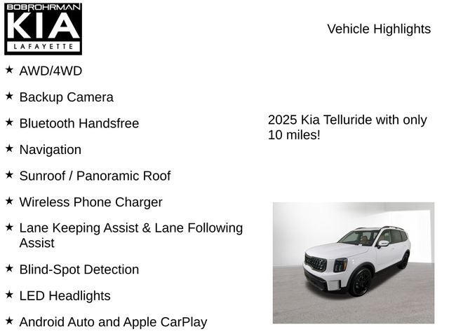 2025 Kia Telluride EX X-Line