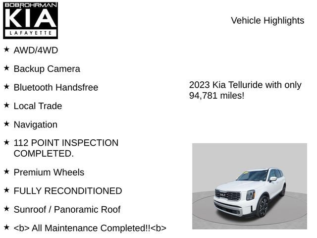 2023 Kia Telluride SX-Prestige