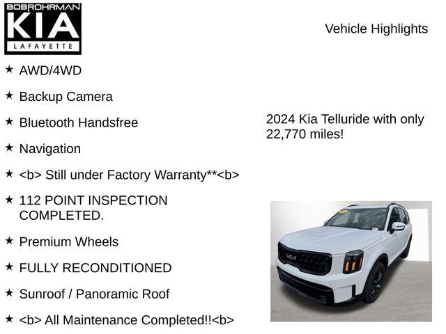 2024 Kia Telluride SX-Prestige X-Pro