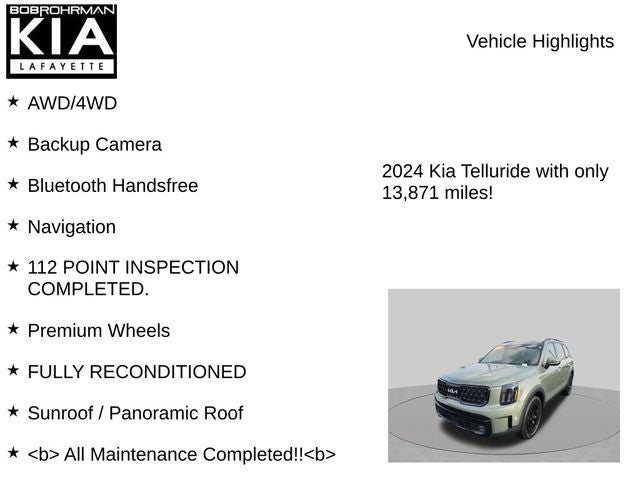 2024 Kia Telluride SX X-Line