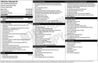 2023 Kia Telluride SX