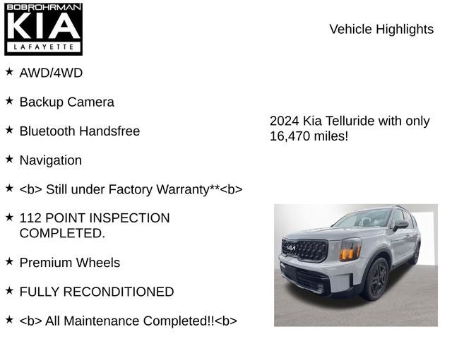 2024 Kia Telluride SX X-Line