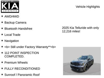 2025 Kia Telluride SX-Prestige X-Line
