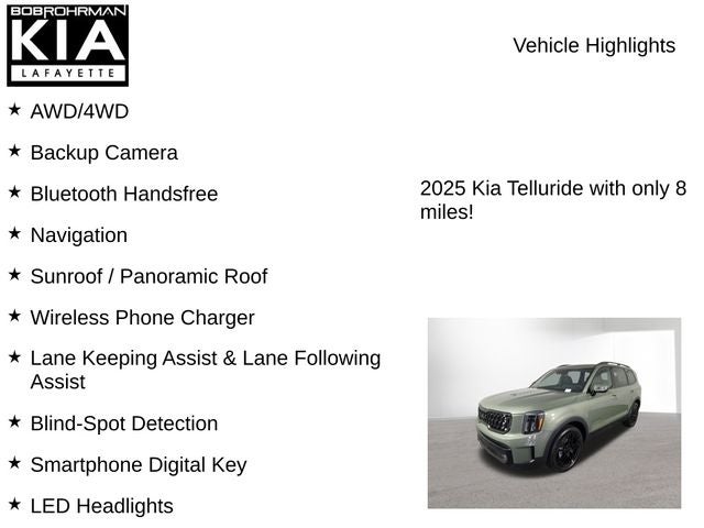 2025 Kia Telluride SX X-Line