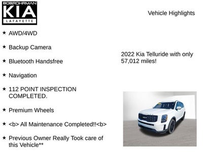 2022 Kia Telluride SX
