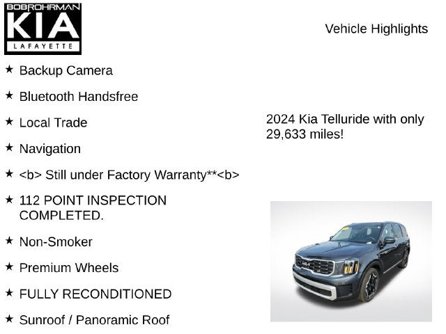 2024 Kia Telluride S