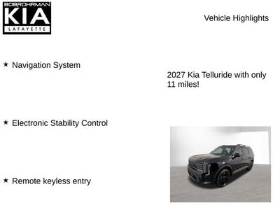 2027 Kia Telluride X-Line EX