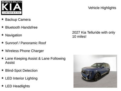 2027 Kia Telluride Hybrid SX