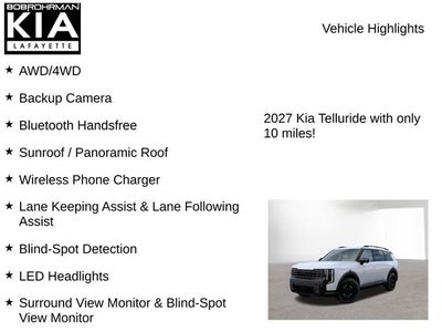 2027 Kia Telluride X-Line SX