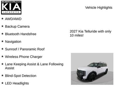 2027 Kia Telluride Hybrid X-Line SX