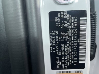 2027 Kia Telluride Hybrid X-Line SX