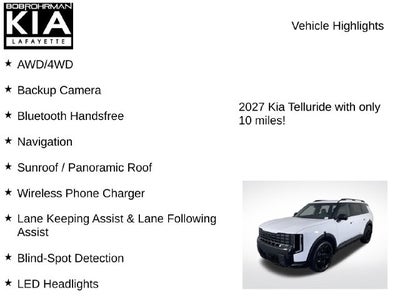 2027 Kia Telluride Hybrid X-Line SX