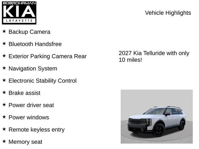 2027 Kia Telluride Hybrid X-Line SX