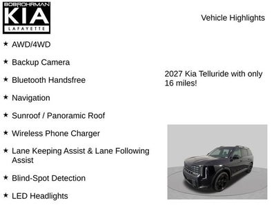 2027 Kia Telluride Hybrid X-Line SX