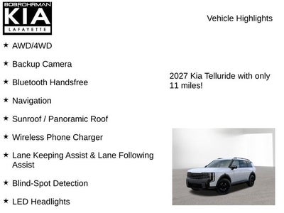 2027 Kia Telluride X-Line SX Hybrid