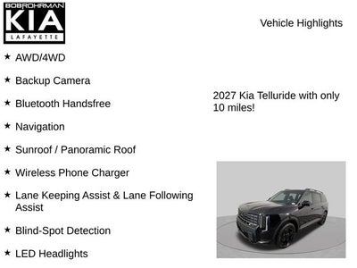 2027 Kia Telluride Hybrid X-Line SX
