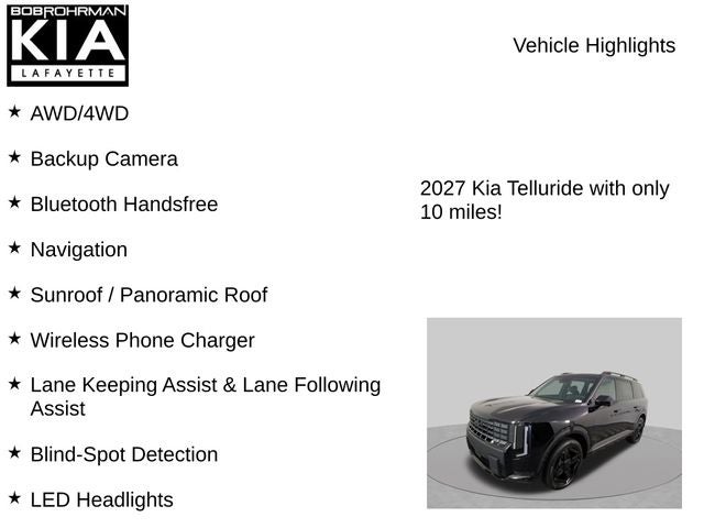 2027 Kia Telluride Hybrid X-Line SX