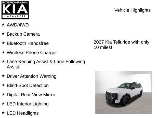 2027 Kia Telluride X-Line SX-Prestige