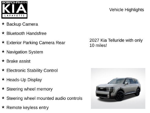 2027 Kia Telluride Hybrid SX Prestige