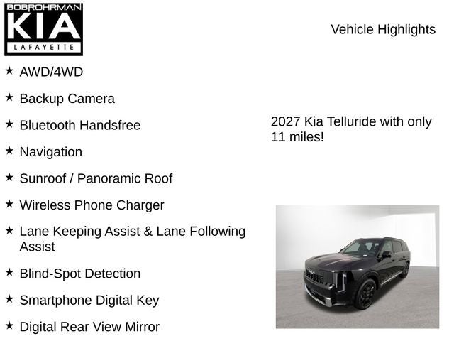 2027 Kia Telluride Hybrid SX Prestige
