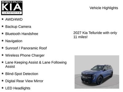 2027 Kia Telluride Hybrid X-Line SX Prestige