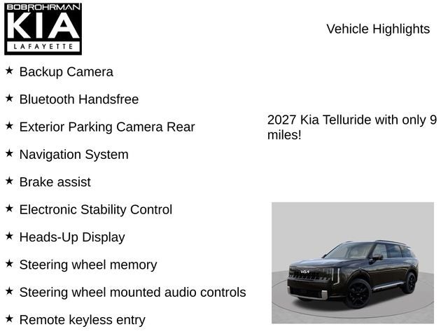 2027 Kia Telluride Hybrid SX Prestige