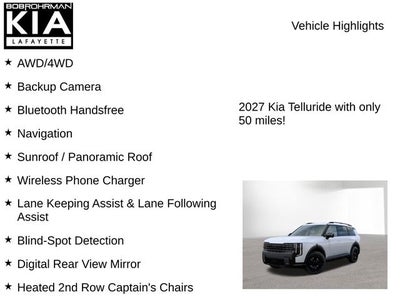 2027 Kia Telluride X-Line SX-Prestige