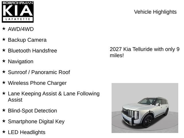 2027 Kia Telluride Hybrid SX Prestige