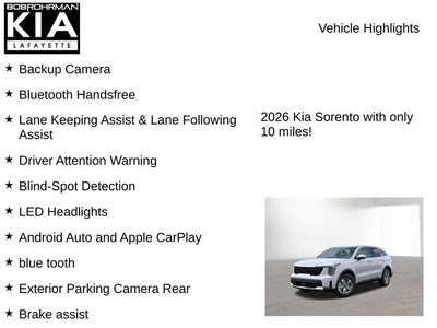 2026 Kia Sorento LX