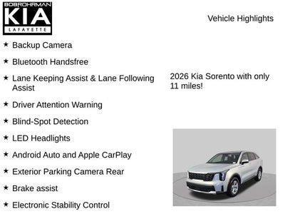 2026 Kia Sorento LX