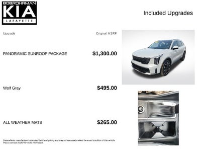 2025 Kia Sorento EX
