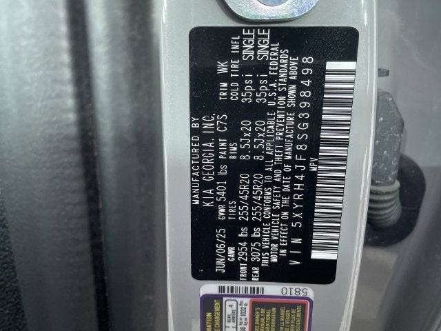 2025 Kia Sorento EX