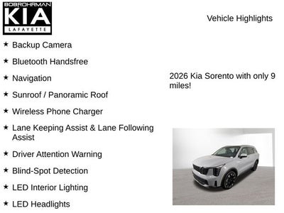 2026 Kia Sorento EX