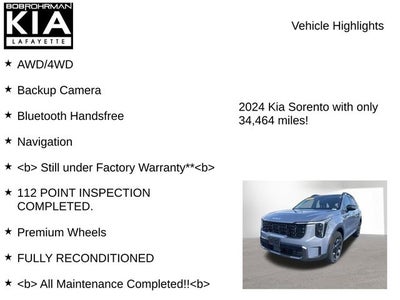 2024 Kia Sorento X-Line EX