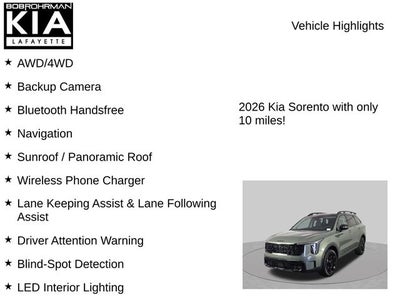 2026 Kia Sorento X-Line EX