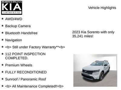 2023 Kia Sorento X-Line EX