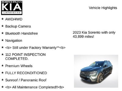 2023 Kia Sorento X-Line EX