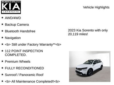 2023 Kia Sorento X-Line EX