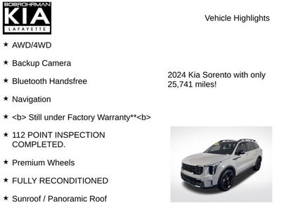 2024 Kia Sorento X-Line SX