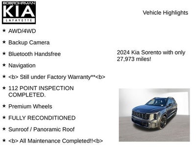 2024 Kia Sorento X-Line SX Prestige