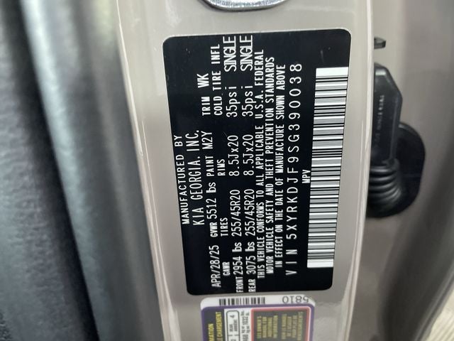 2025 Kia Sorento X-Line SX