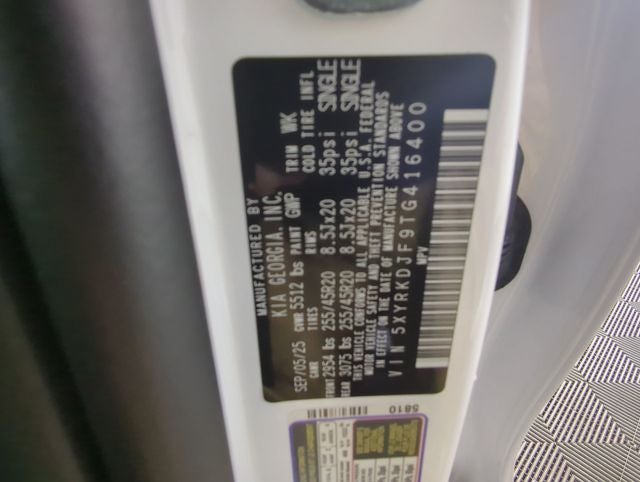 2026 Kia Sorento X-Line SX