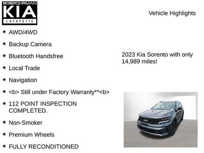 2023 Kia Sorento SX