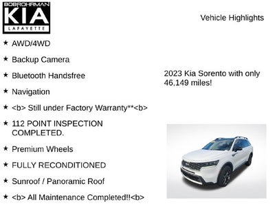 2023 Kia Sorento X-Line SX Prestige
