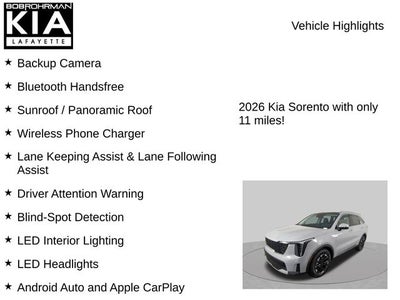 2026 Kia Sorento S