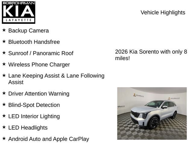2026 Kia Sorento S