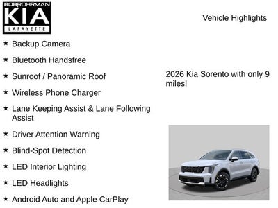 2026 Kia Sorento S