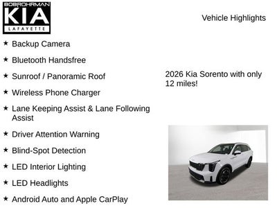 2026 Kia Sorento S