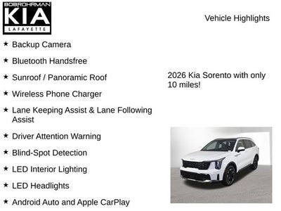 2026 Kia Sorento S