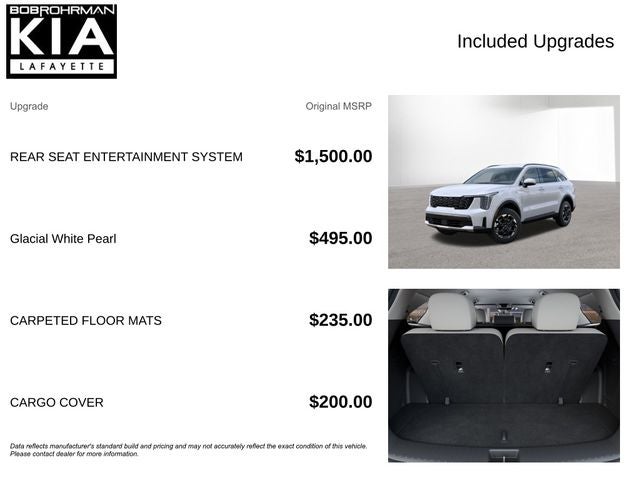 2026 Kia Sorento S